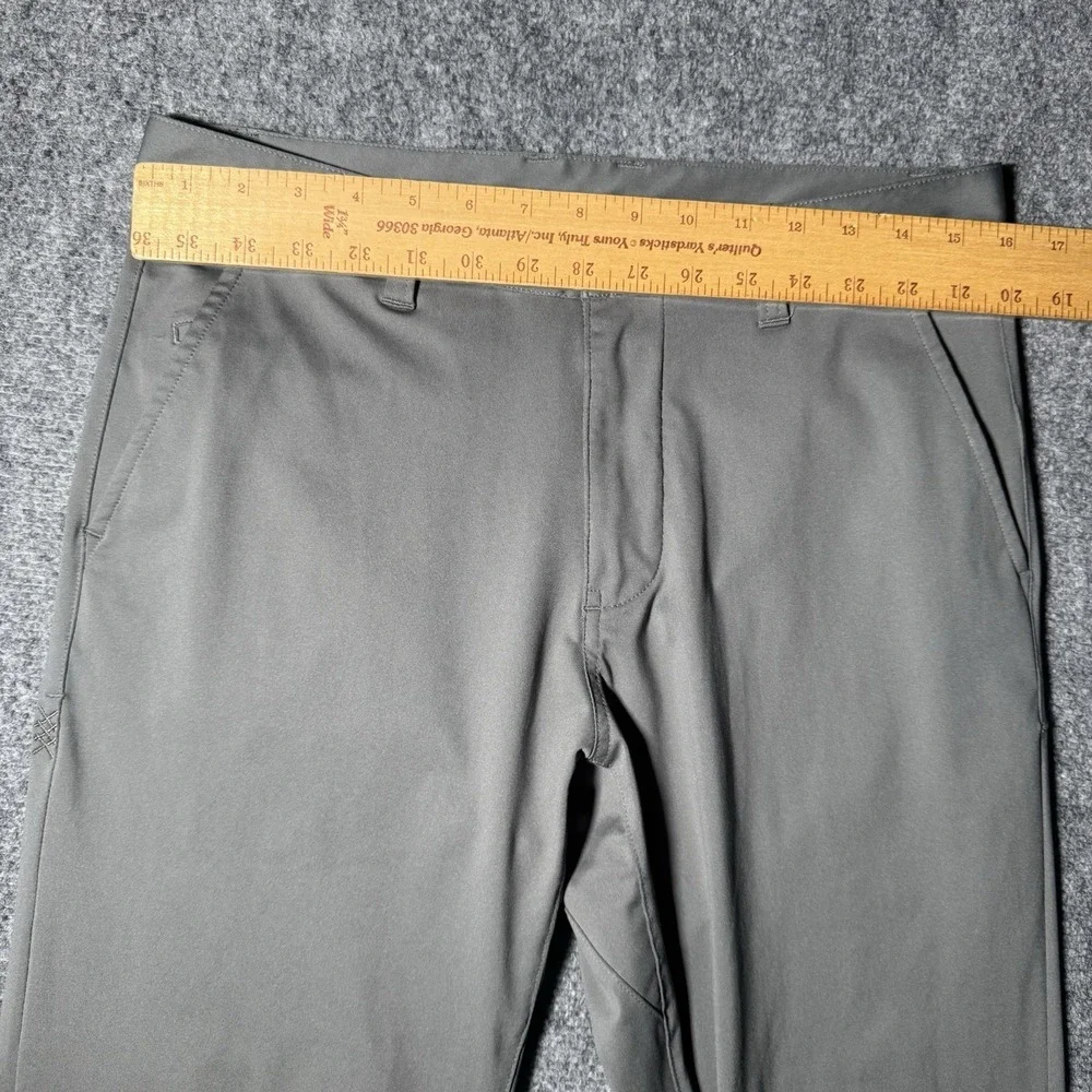 Rhone Pants Men 30x28.5 Gray Commuter Slim Performance Chino Stretch 100036